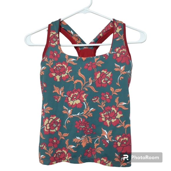 Equilibrium Activewear Tank Top - Performance Workout Long Top Size Large - Picture 6 of 6